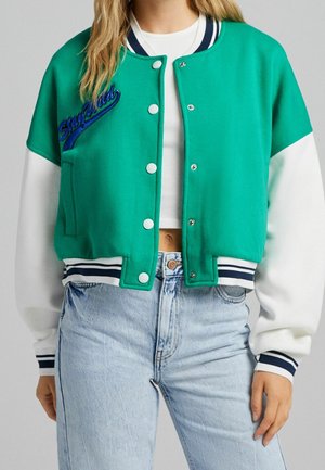 Sweat zippé - green