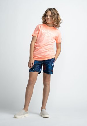 T-shirts print - fiery coral