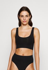 Organic Basics - SMOOTH BRALETTE - Bustier - black Thumbnail-Bild 1