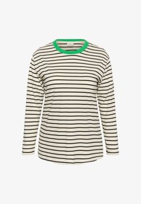 Neizbrano, white/black/green neckline