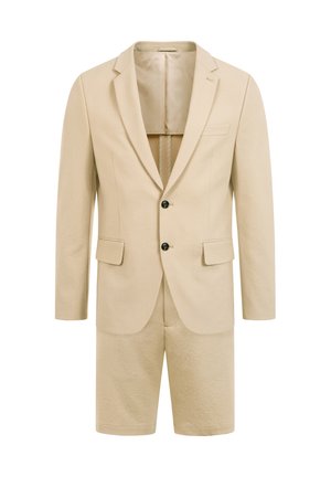 Jeff, JFJONAS SHORTS SET ANZUG 2-TEILER - Jakkesæt blazere - white pepper