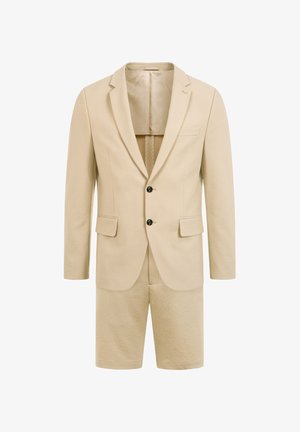 Jeff, JFJONAS SHORTS SET ANZUG 2-TEILER - Jakkesæt blazere - white pepper