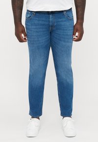 Jack & Jones - JJIMIKE JJORIGINAL  - Jeans Tapered Fit - blue denim Miniaturebillede 1
