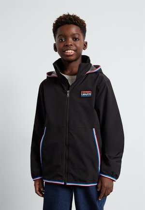 Levi's® STOWAWAY HOOD - Αντιανεμικό μπουφάν - black