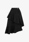 VOLUMINOUS RUFFLE SKIRT - Fustă în formă de A - black