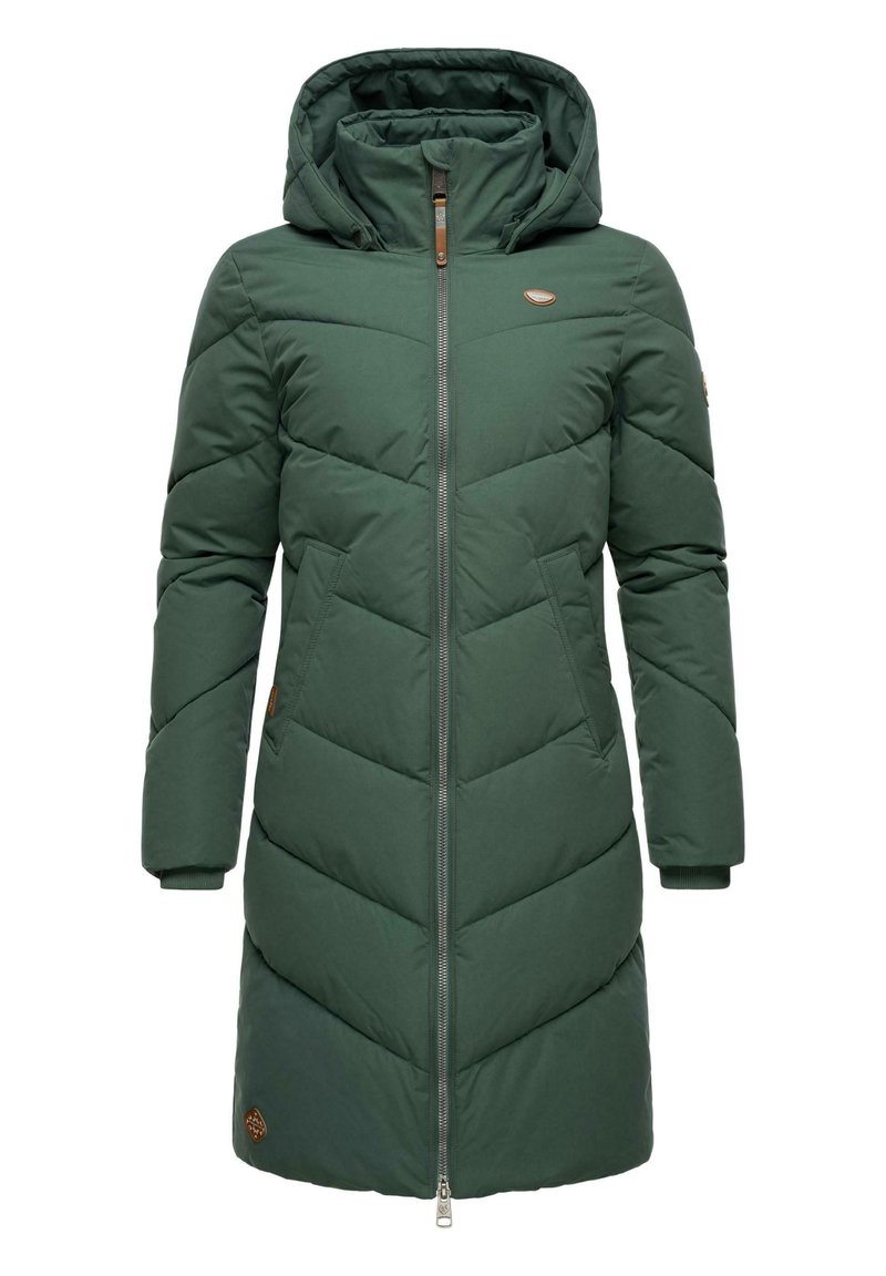 Ragwear REBELKA - Vinterkåpe / -frakk - pine green
