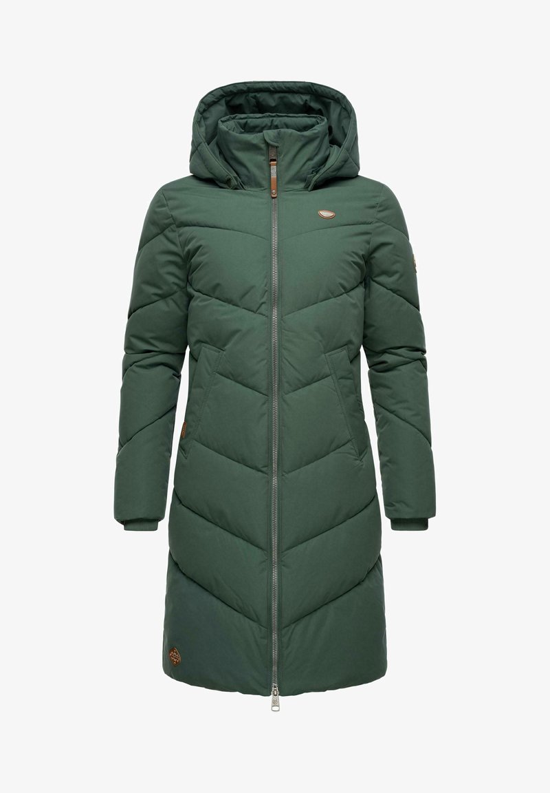 Ragwear REBELKA - Vinterkåpe / -frakk - pine green