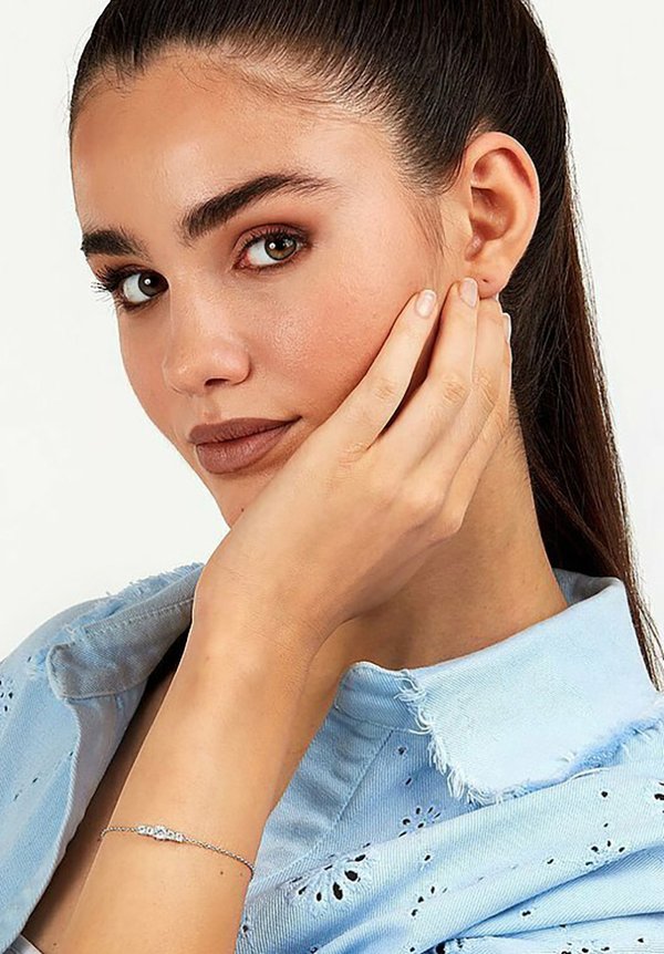 ZIRKONIA - Armband - silberfarben