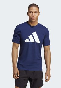 adidas Performance - ESSENTIALS FEEL READY - T-shirt de sport - dark blue Image miniature 1