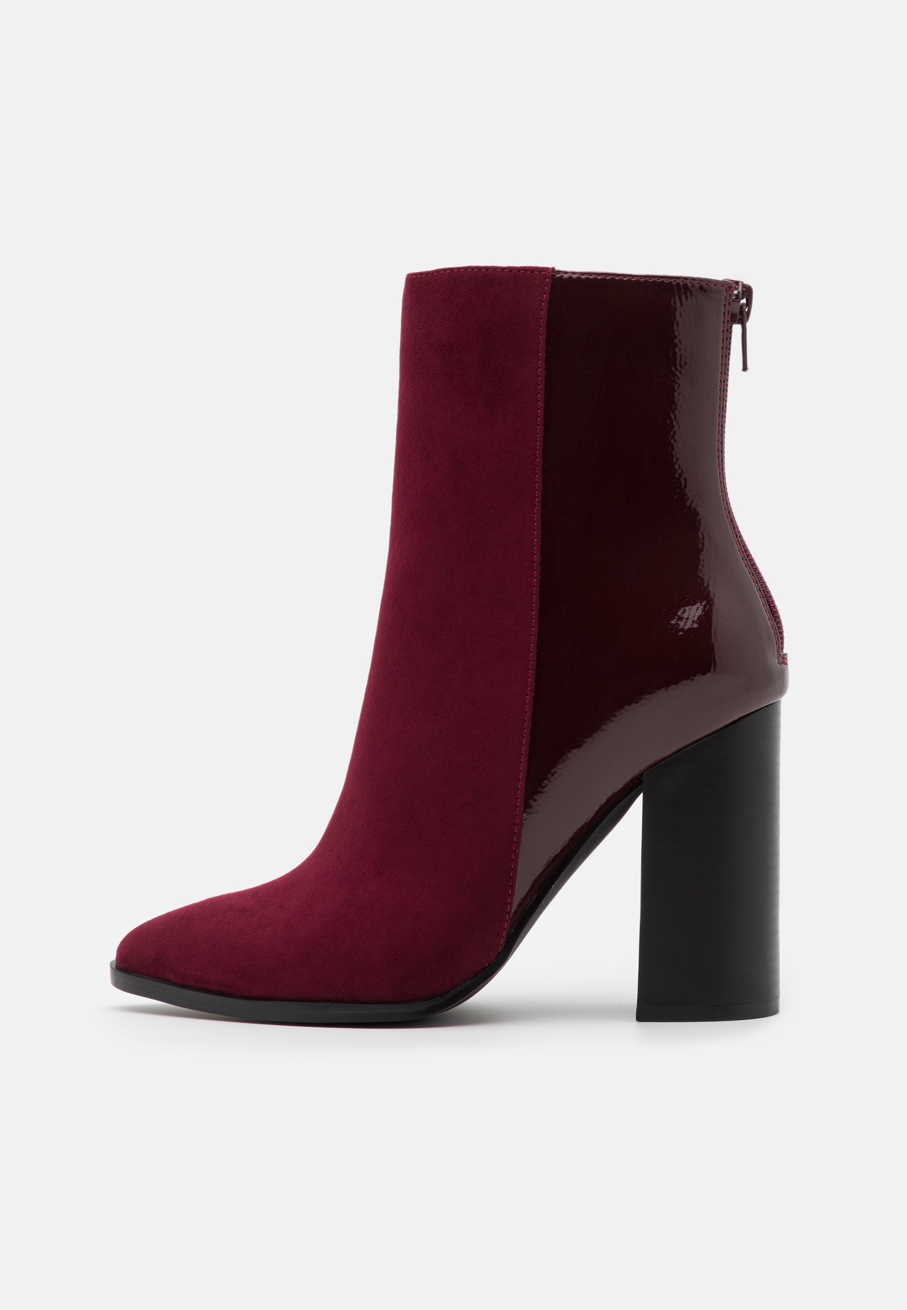 stivaletti rosso bordeaux