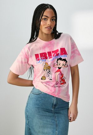 Next, REGULAR FIT - OFFICIAL BETTY BOOP LICENCE GRAPHIC SHORT SLEEVE CREW NECK  - T-Shirt print - pink