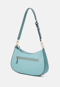 Guess NOELLE TOP ZIP SHOULDER BAG - Borsa a mano - türkis