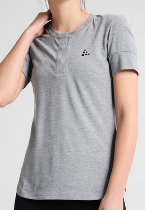 Camiseta básica - mottled grey
