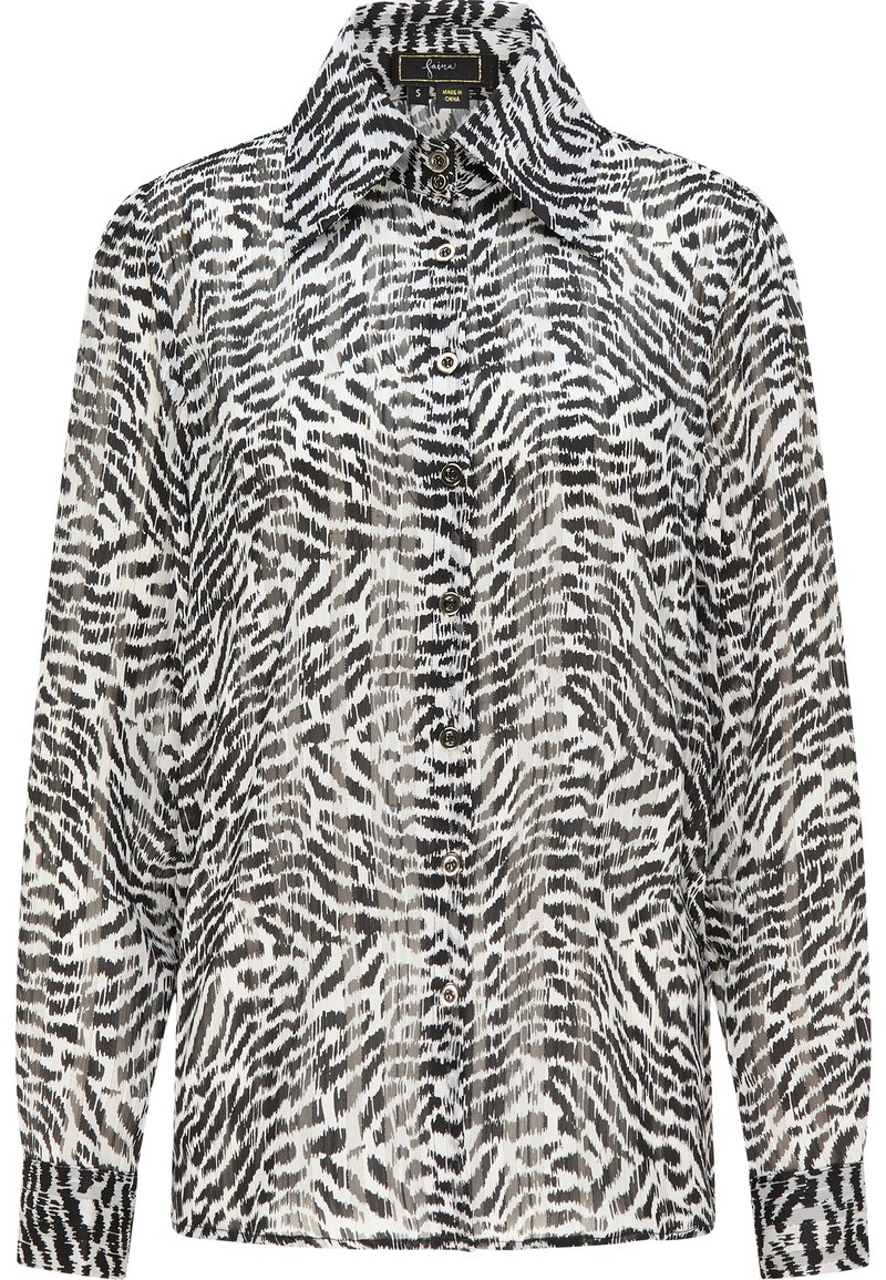 faina Overhemdblouse zwart faina Overhemdblouse zwart
