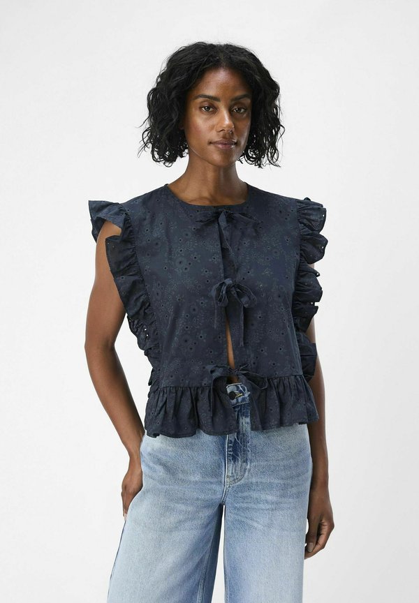 OBJCILIE REP - Blouse - sky captain