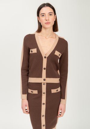 BLOCKING  - Cardigan - brown