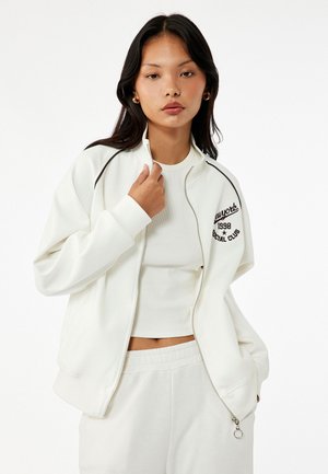Sweatjacke - beige