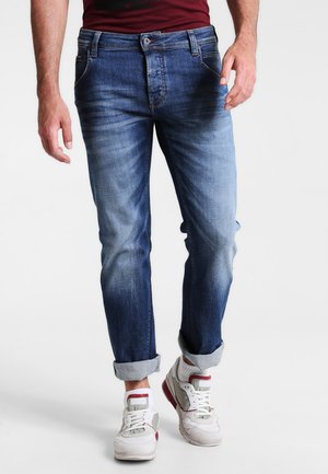 MICHIGAN STRAIGHT - Jeans straight leg - light scratched used