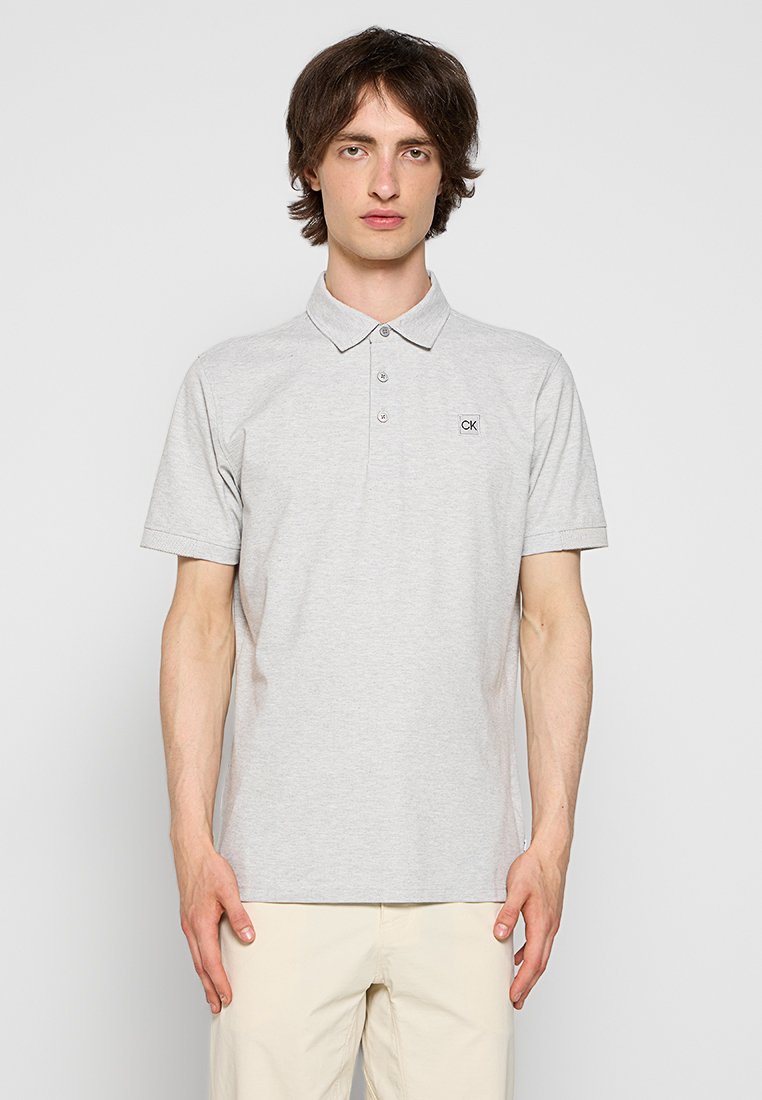 Calvin Klein Golf Poloshirt lichtgrijs