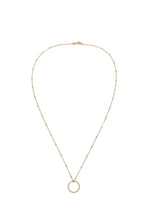 TWISTED CIRCLE BASIC - Halskæder - gold-coloured