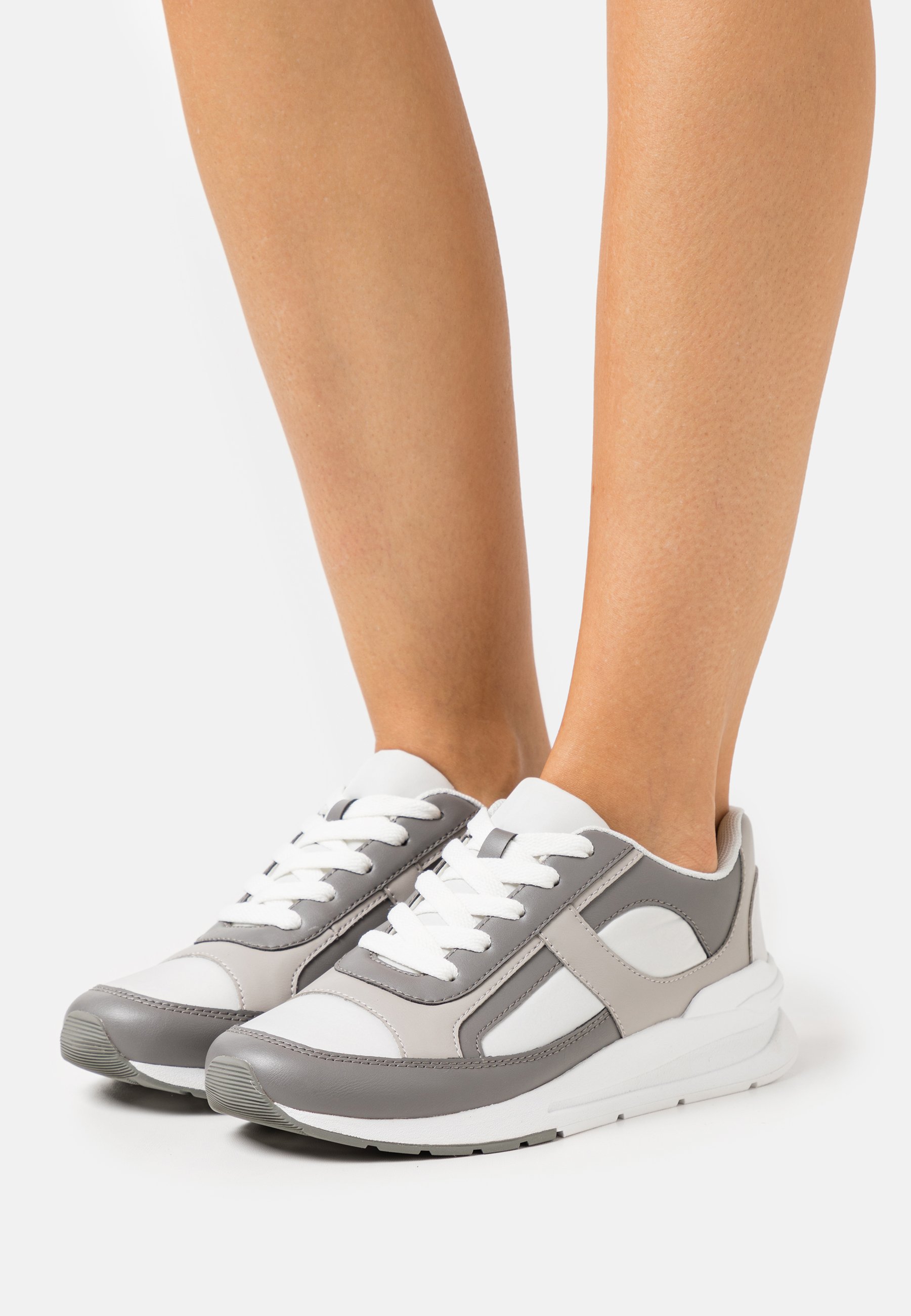Monki Sneakers laag - grey/Grijs - Zalando.nl