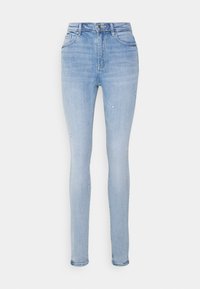 VMSOPHIA - Calças de ganga de corte skinny - light blue denim