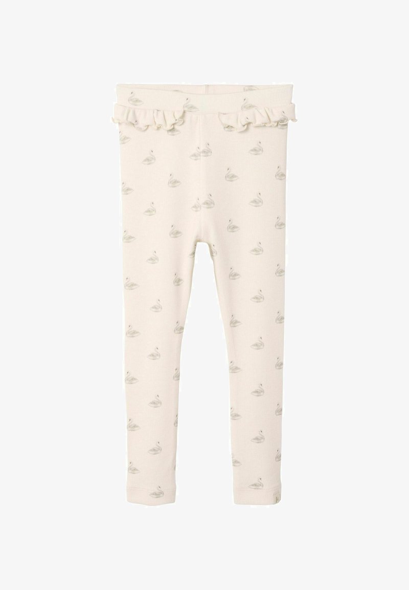 Lil' Atelier PRINT - Legingi — bikses - pastel parchment