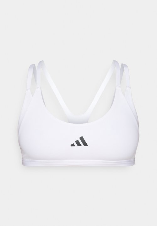 adidas OPTIME - Light support sports bra - white — foto 5