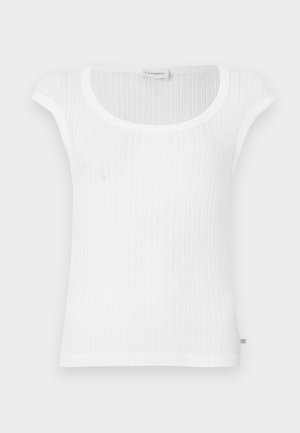 FITTED - Μπλούζα - ivory