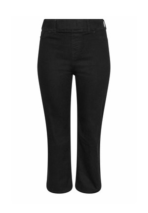 Yours Clothing, WIDE LEG - Flared jeans - black