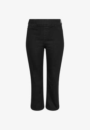 Yours Clothing, WIDE LEG - Vaqueros a campana - black