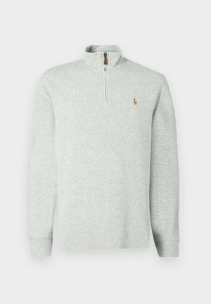 HALF ZIP PULLOVER - Neule - andover heather