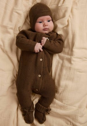 Lil' Atelier, JUMPSUIT KNITTED UNISEX - Combinaison - teak