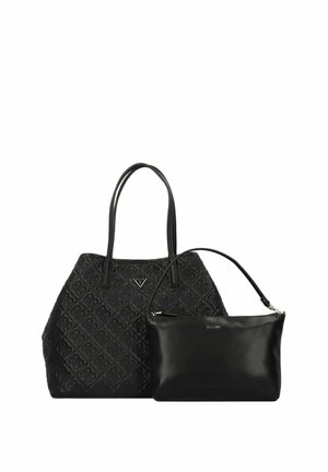 Guess, GUESS SAC BANDOULIÈRE ADELASIA MULTI COMP BLACK - Cabas - black bla