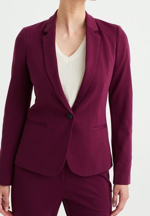 Blazer - mottled dark red