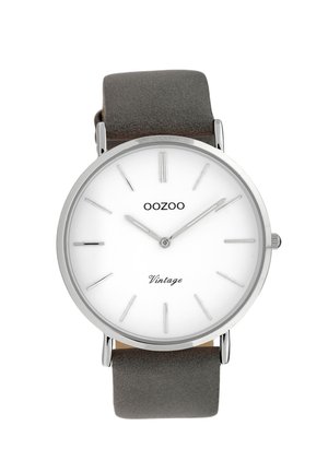 OOZOO VINTAGE SERIES - Watch - dunkelgrau weiß