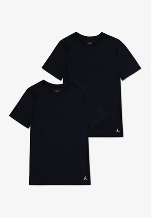FLIGHT BASE TEE 2 PACK - Maglietta intima - black
