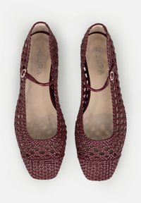 Alura Balerini cu barete - burgundy