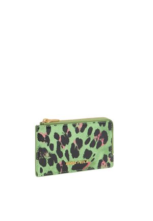 Portefeuille - leopard verde