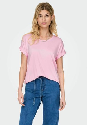 ONLY, ONLMOSTER S/S O-NECK TOP NOOS JRS - Jednoduché tričko - roseate spoonbill