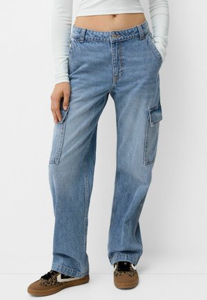 Straight leg jeans - light-blue denim
