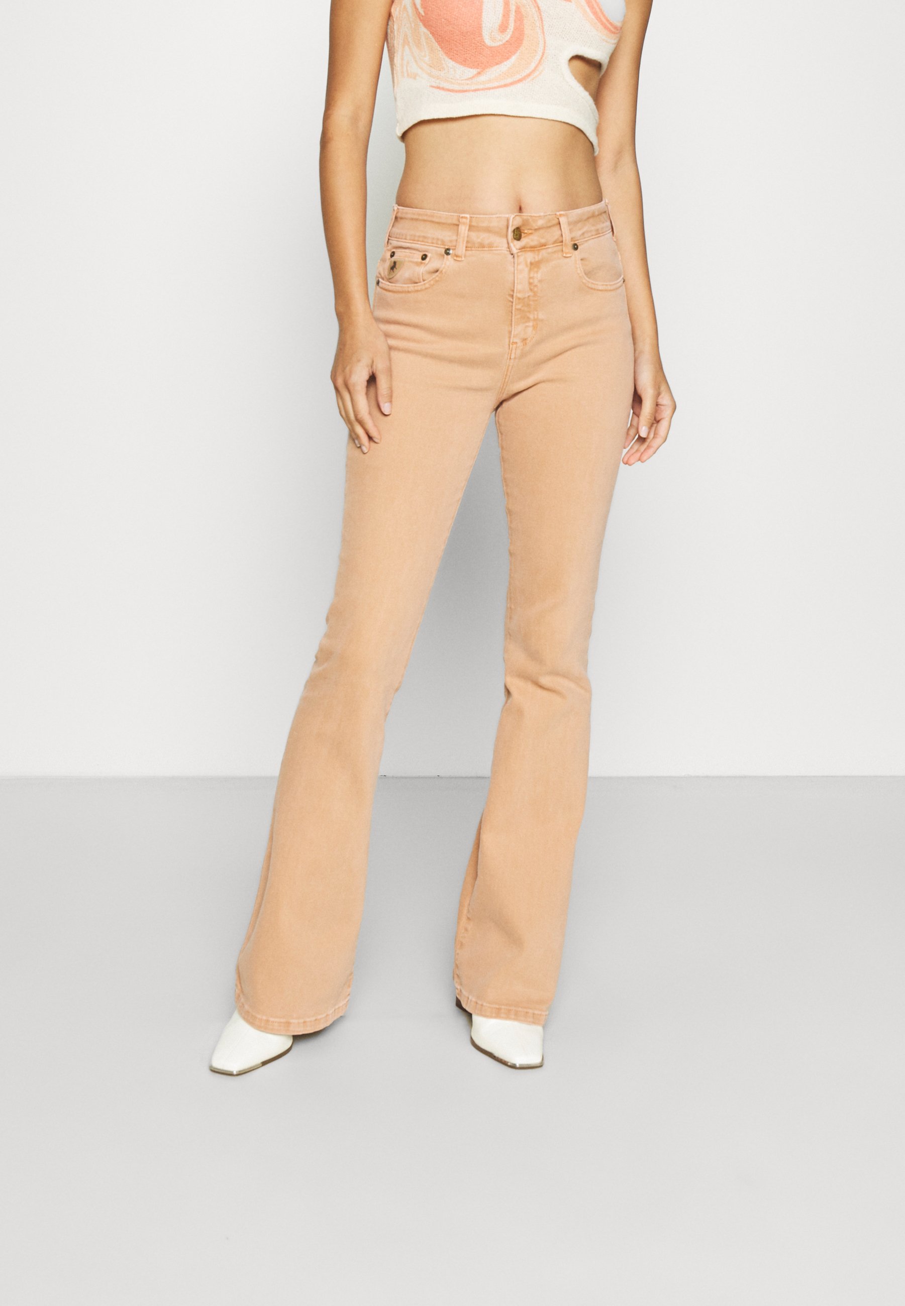 LOIS Jeans RAVAL - Jeans a zampa - coral shell/arancione - Zalando.it