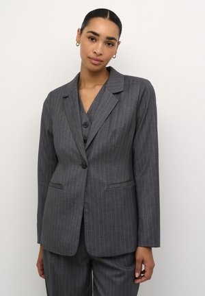 DORI - Blazer - dark grey pinstripe