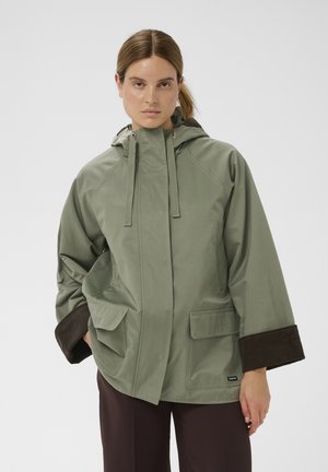 Krátky kabát - mulled basil