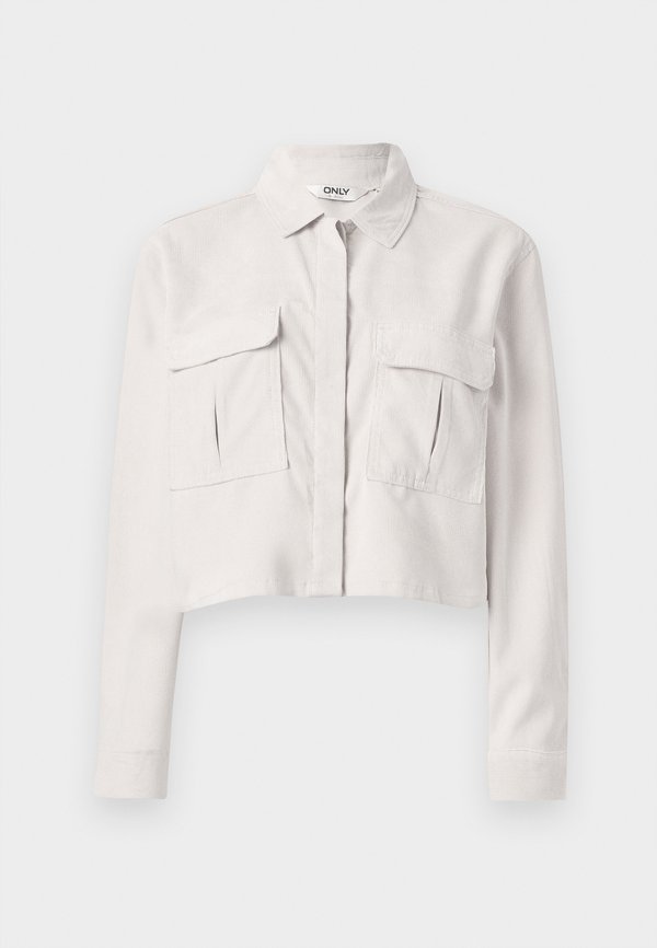 ONLMARIKE SHORT SHIRT - Button-down blouse - pumice stone4