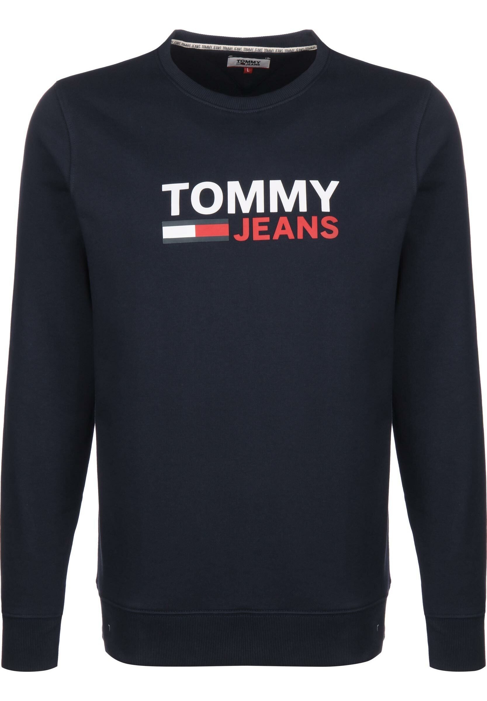 tommy jeans logo sweater