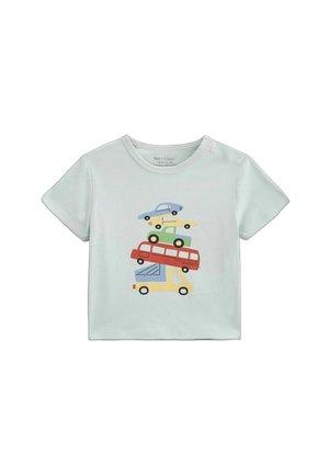MANCHES COURTES IMPRIMÉ - T-shirt imprimé - vert gris