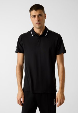REGULAR FIT - Poloshirt - schwarz