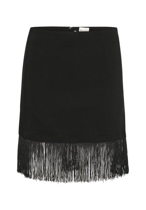 My Essential Wardrobe A-Linien-Rock - black