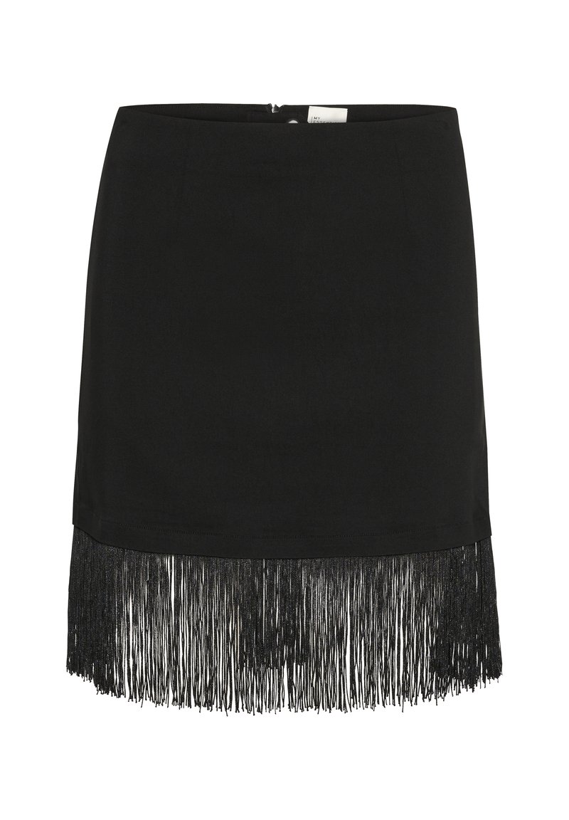 My Essential Wardrobe A-lijn rok zwart